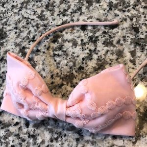 Janie and Jack pink headband